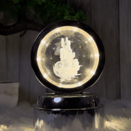 Ganesha rotating lamp