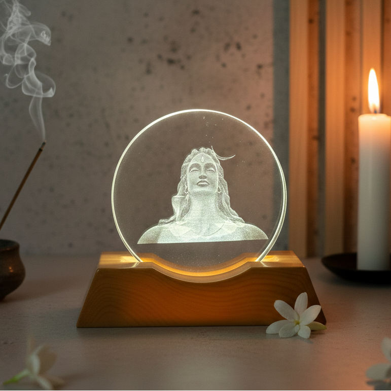 Adiyogi Ring lamp