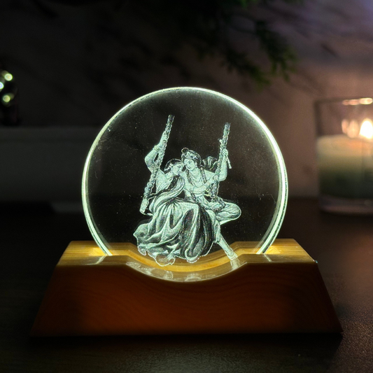 Radha krishna lamp 2.0